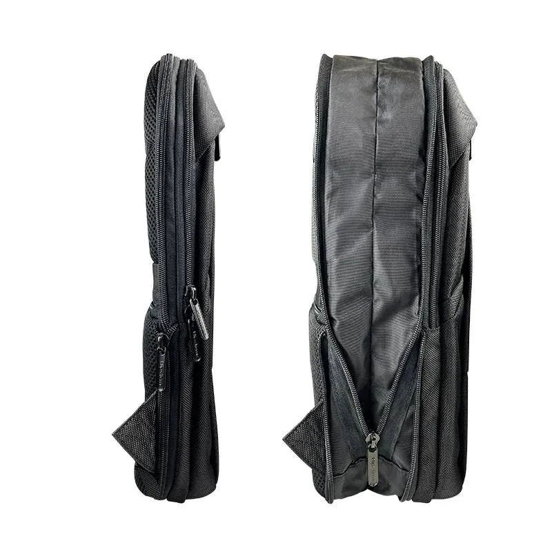 Mochila Klip Xtreme XpandPack KNB-650BK – Expandible, Resistente al Agua, Bolsillo Antirrobo 4