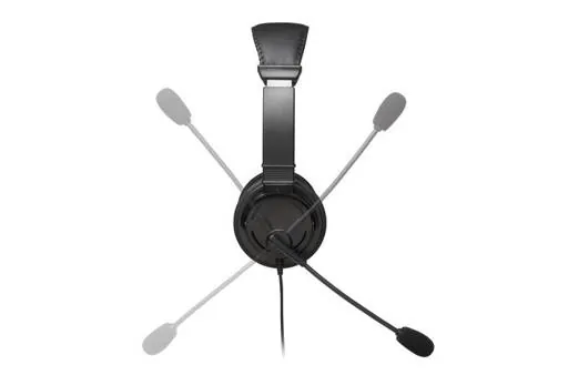 Audífonos con Micrófono Kensington Hi-Fi, Conexión USB, Negro 2
