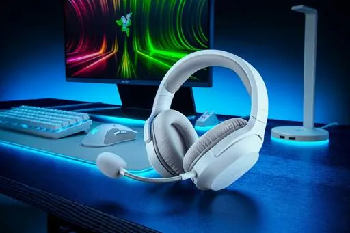 Audífonos Gamer Inalámbrico Razer Barracuda X, Multiplataforma para juegos y celulares, Blanco 3