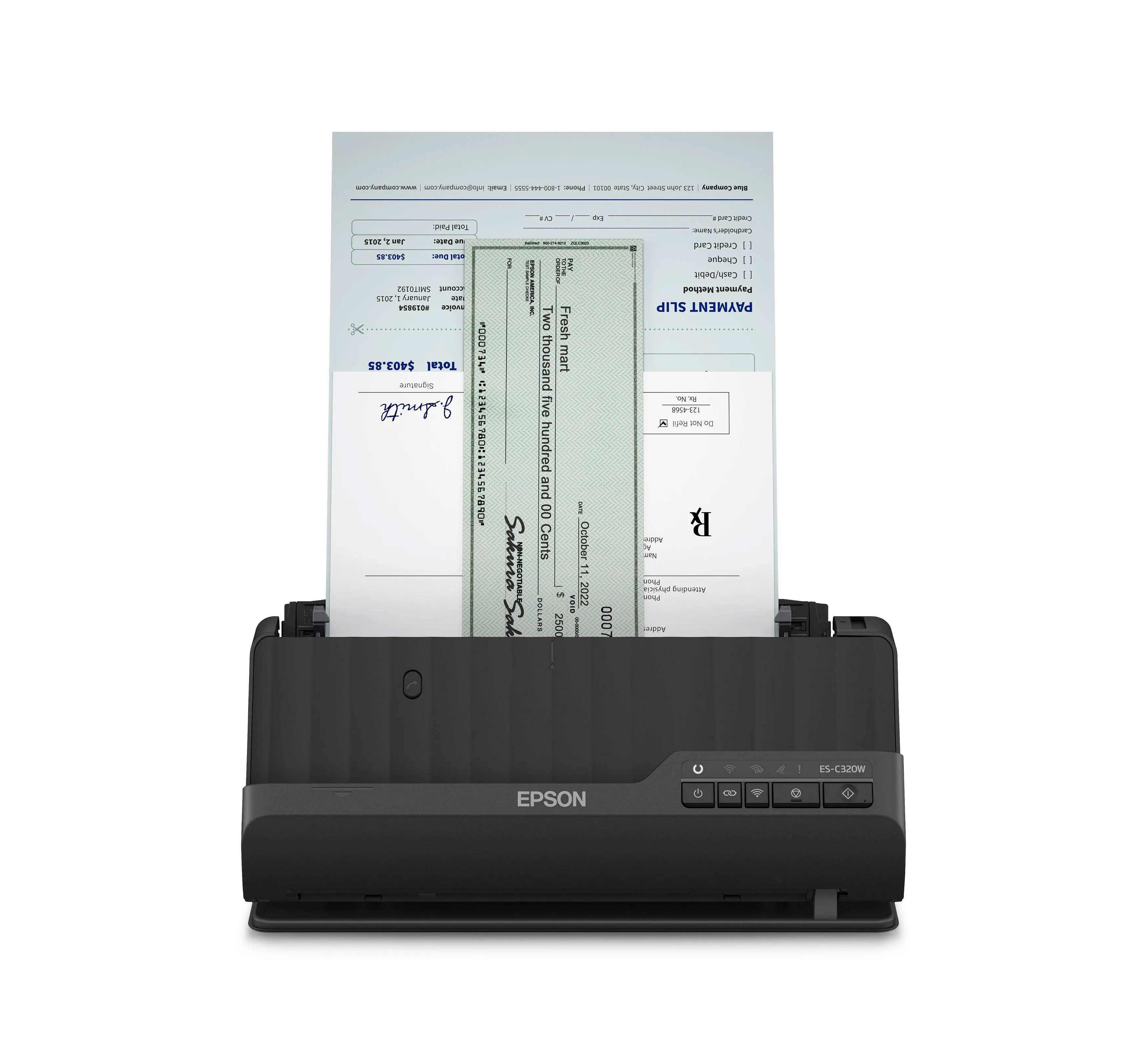 Escaner Epson WorkForce ES-C320W, Wireless, Alimentador Automático 13