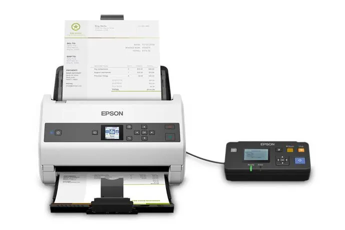Escáner Epson WorkForce DS-870, Dúplex, a Color 6