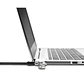 Kensington Slim NanoSaver Combination Laptop Lock - Bloqueo de cable de seguridad - 1.8 m - Miniatura 4