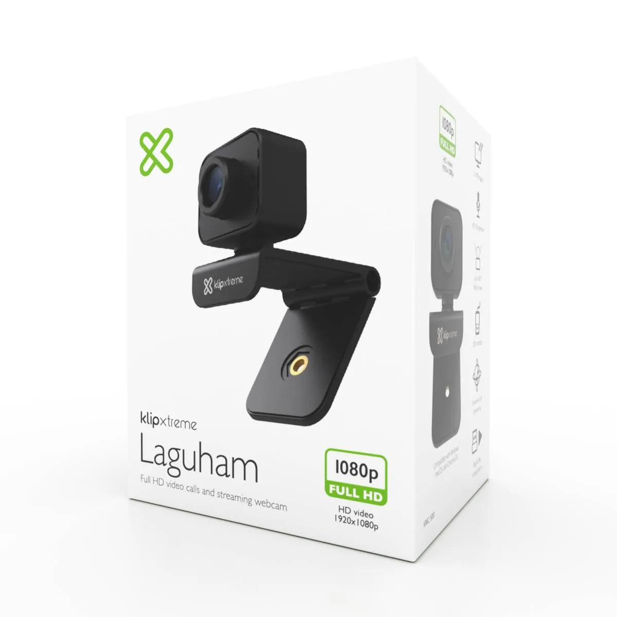 Webcam Klip Xtreme KWC-500, 1920x1080, Micrófono Integrado, USB, Negro 13