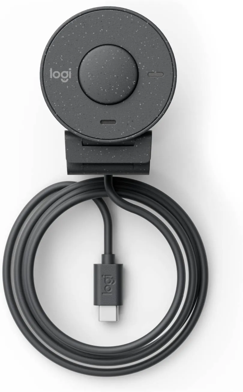 Cámara Web Logitech Brio 300, Full HD 1080p/30FPS, Micrófono Integrado, USB-C, Grafito 6
