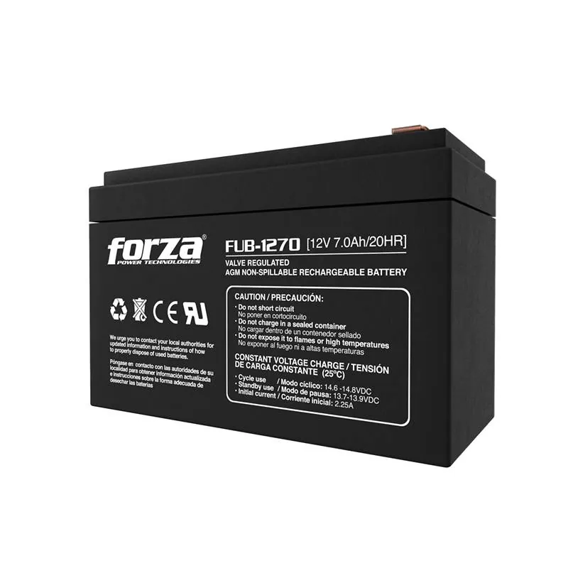 Batería para UPS Forza FUB-1270, 12V, 7A 3
