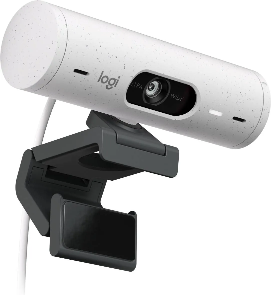 Webcam Logitech Brio 500, Full HD 1080p, Micrófono Integrado, USB-C, Blanco 4