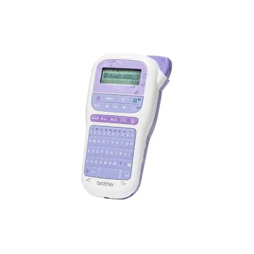 Rotuladora Etiquetadora Brother P-Touch PT-H200 Morada, Transferencia Térmica  3