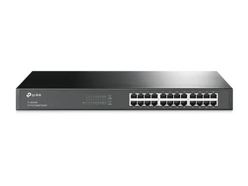 Switch TP-LINK TL-SG1024 24 Puertos Gigabit, Montaje Rack, Auto MDI/MDIX, Sin Configuración, No Admi 2