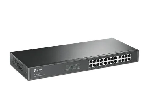 Switch TP-LINK TL-SG1024 24 Puertos Gigabit, Montaje Rack, Auto MDI/MDIX, Sin Configuración, No Admi 3