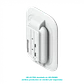 UBIQUITI Antena Panel Sectorial 90º 5/2,4GHz 15/10dBi 2-RPSMA-M IPX6 - Miniatura 6