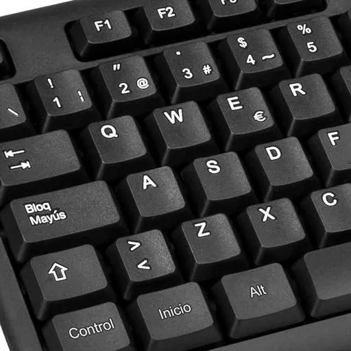 Teclado Xtech XTK-092S, Estándar en Español, USB, Color Negro 3