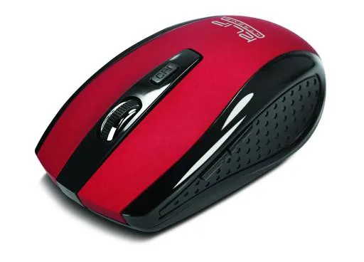 Mouse Inalámbrico Klip Xtreme Klever, 6 Botones, Receptor Wireless, Red 2