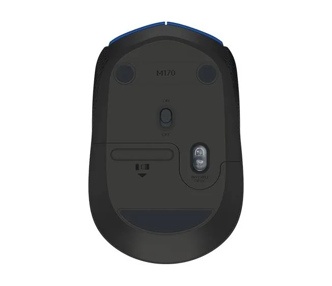 Mouse Logitech M170 Wireless, Azul 5
