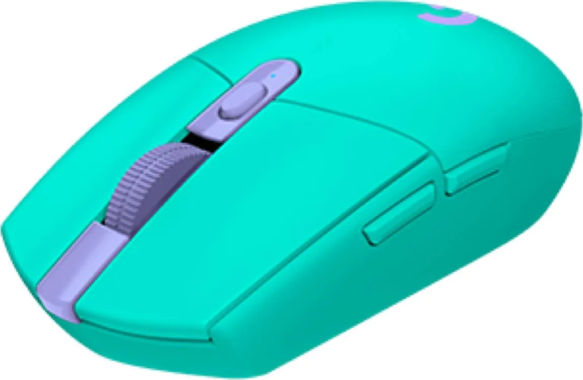 Mouse Logitech Lightspeed G305, Wireless, 6 Botones, 12.000 DPI, Mint 3