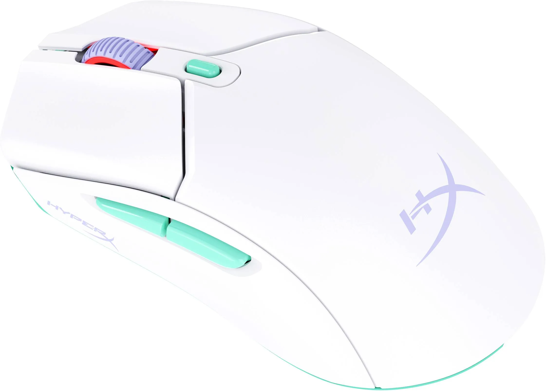 Mouse Gamer Inalámbrico HyperX Haste 2 Core Wireless, 12000 DPI, 70g, Bluetooth, 2.4GHz, White 2