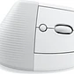 Mouse Ergonómico Logitech Lift, 6 Botones, 4000DPI, Bluetooth, White/Pale Grey - Miniatura 3