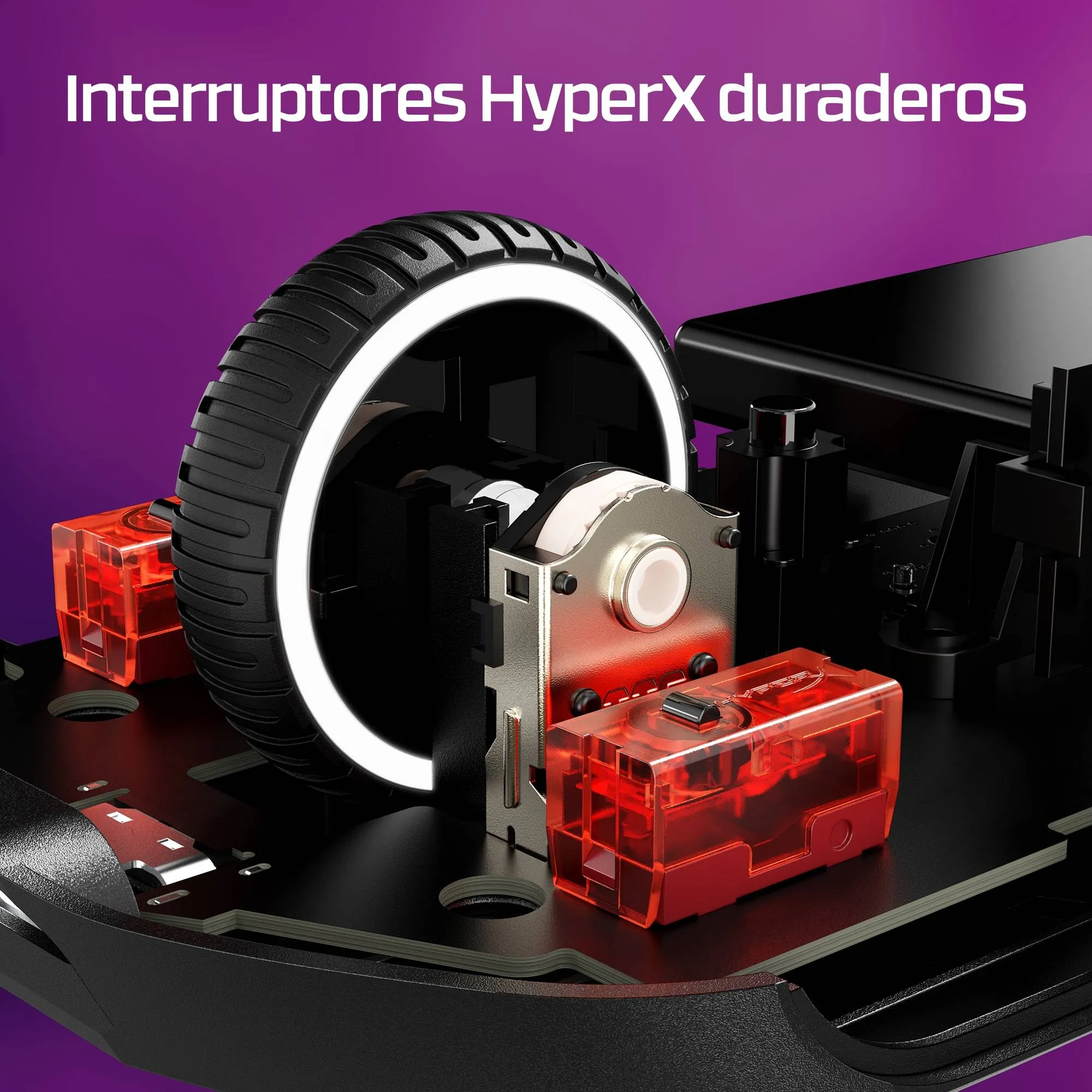 Mouse Gamer HyperX Pulsefire Haste 2, Wireless, USB, Bluetooth, Color Negro 10