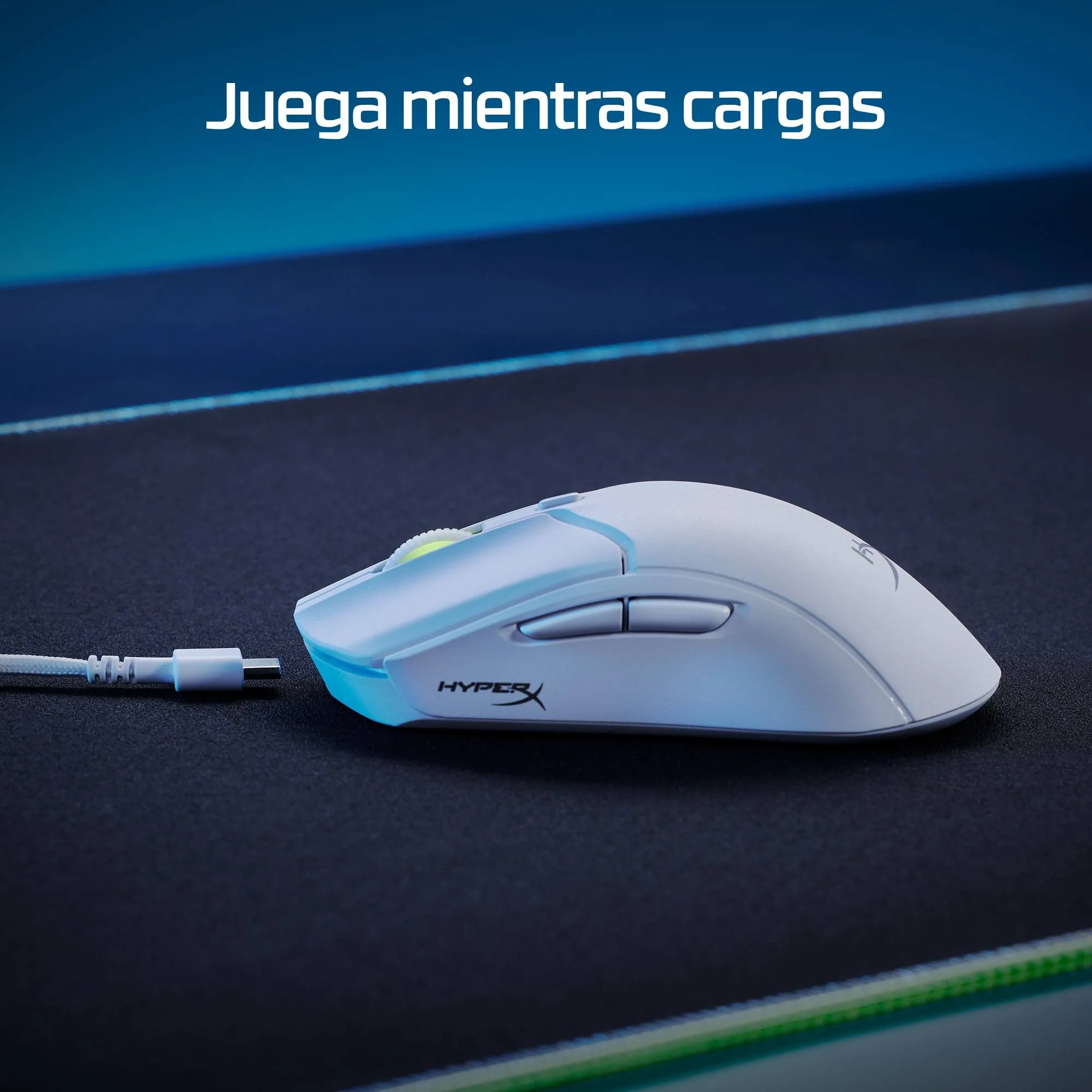 Mouse Gamer HyperX Pulsefire Haste 2, Wireless, USB, Bluetooth, Color Negro 12