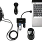 Hub USB Kensington UH4000, 4 x SuperSpeed USB 3.0, Negro - Miniatura 4