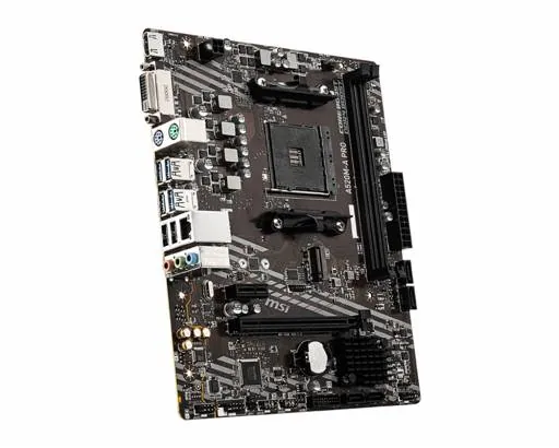 Placa Madre MSI A520M-A PRO, Socket AM4, 2xDDR4, 1xM.2, micro-ATX 4