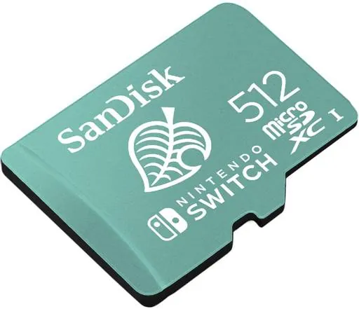 Tarjeta microSDXC SanDisk Nintendo Switch, 512GB, UHS-I U3 Clase 10 2