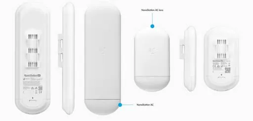 NanoStation Ubiquiti NS-5AC - 5GHz, 16dBi, AC, Alta Capacidad 3