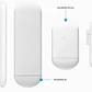 NanoStation Ubiquiti NS-5AC - 5GHz, 16dBi, AC, Alta Capacidad - Miniatura 3
