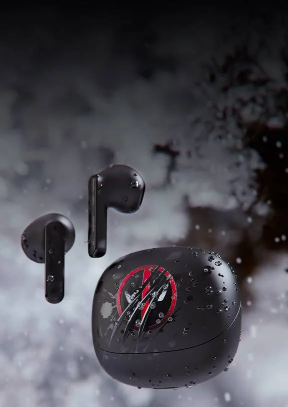 Audífonos TWS Klip Xtreme TuneXbuds Deadpool & Wolverine - Bluetooth 5.0, Micrófono HD, IPX4 9