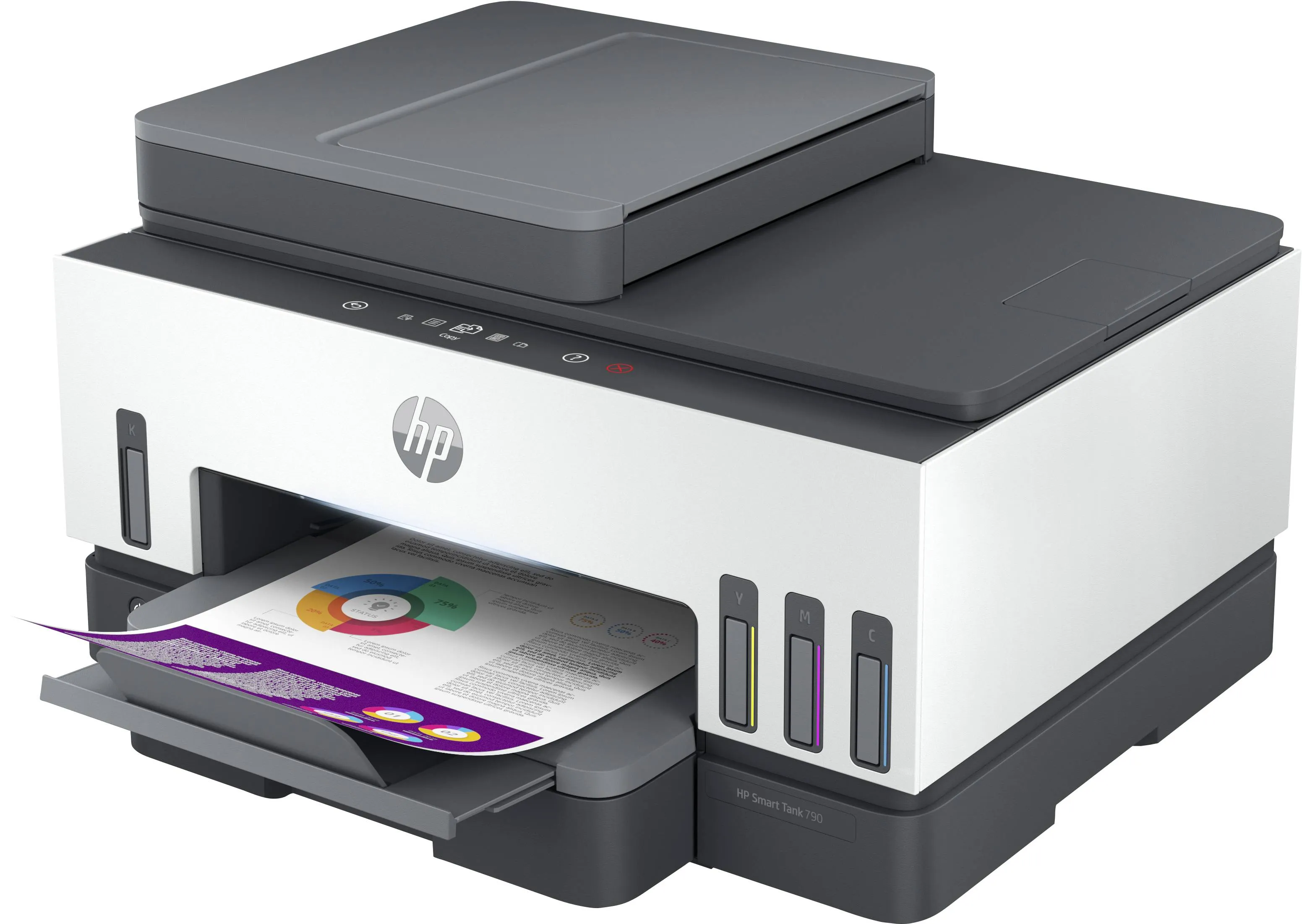 Impresora Multifuncional HP Smart Tank 790, Copiadora/Escáner/Fax, Wi-Fi, Bluetooth, USB 8