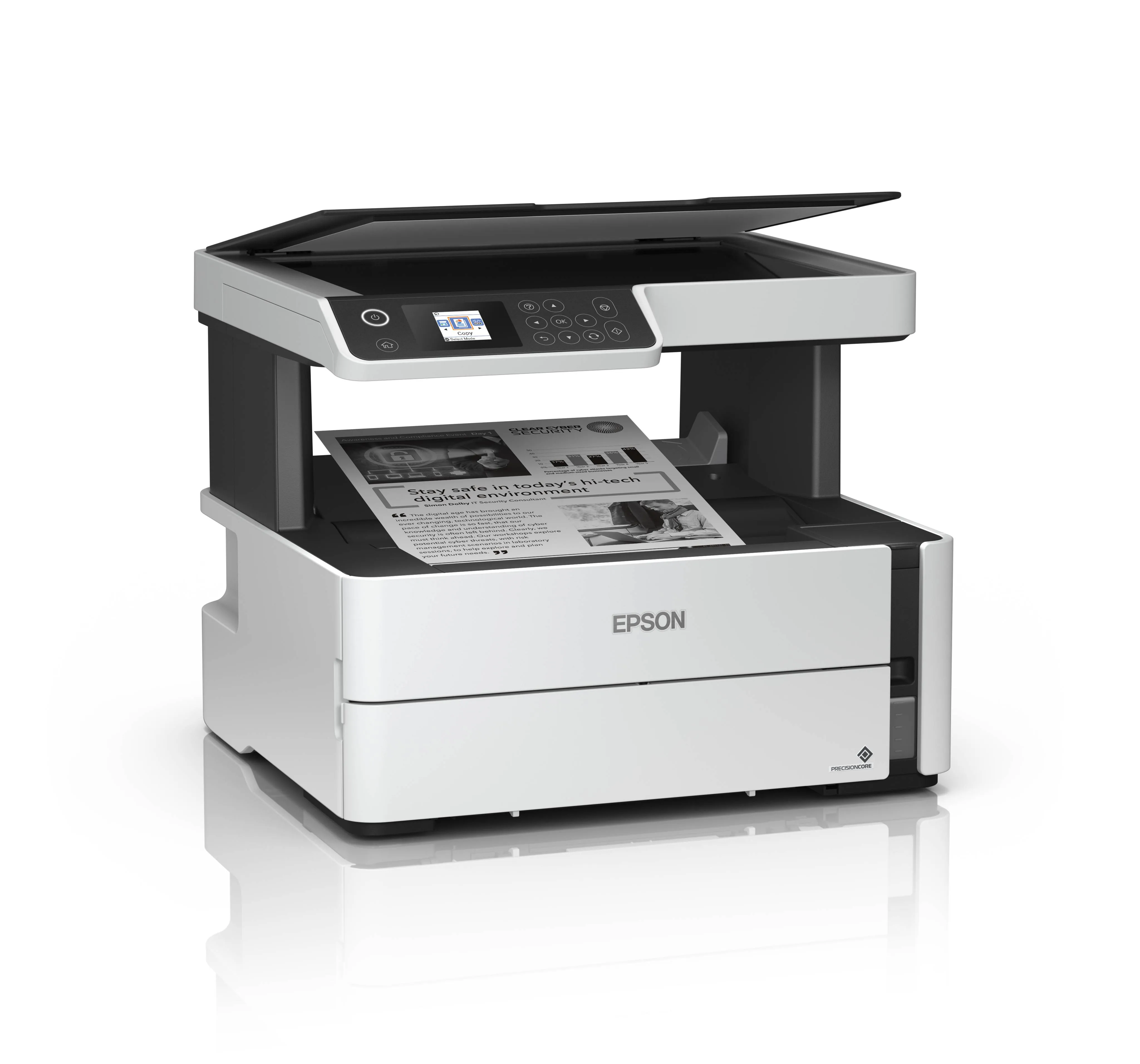 Impresora Multifuncional tinta monocromática Epson EcoTank M2170, 20 ppm, Ethernet ,Wi-Fi, USB 2.0 5