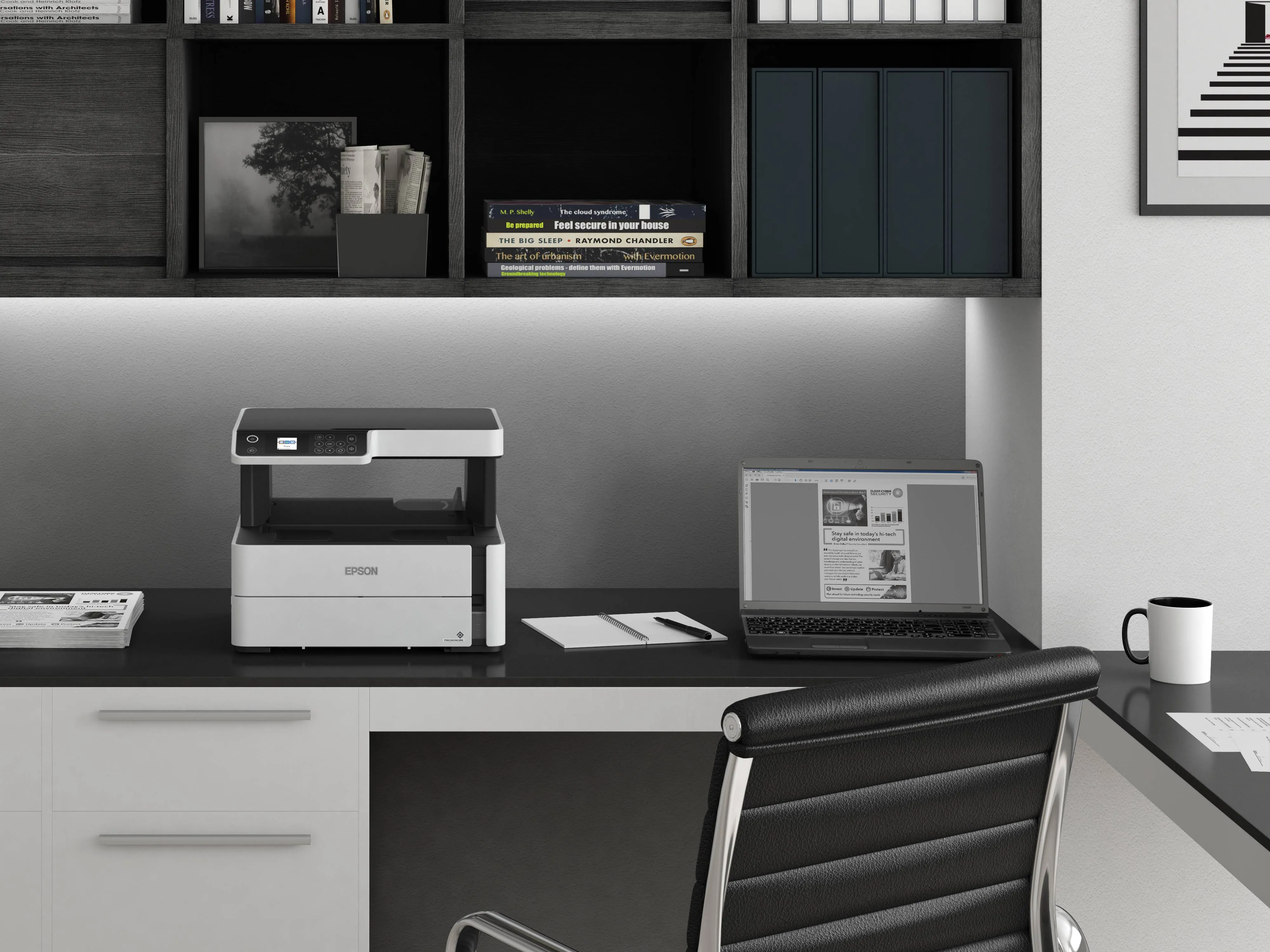 Impresora Multifuncional tinta monocromática Epson EcoTank M2170, 20 ppm, Ethernet ,Wi-Fi, USB 2.0 11