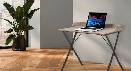 Escritorio para Computadora Xtech XTF-CD202 - Un Nivel, Bandeja para Teclado, Ruedas, Color Haya 2