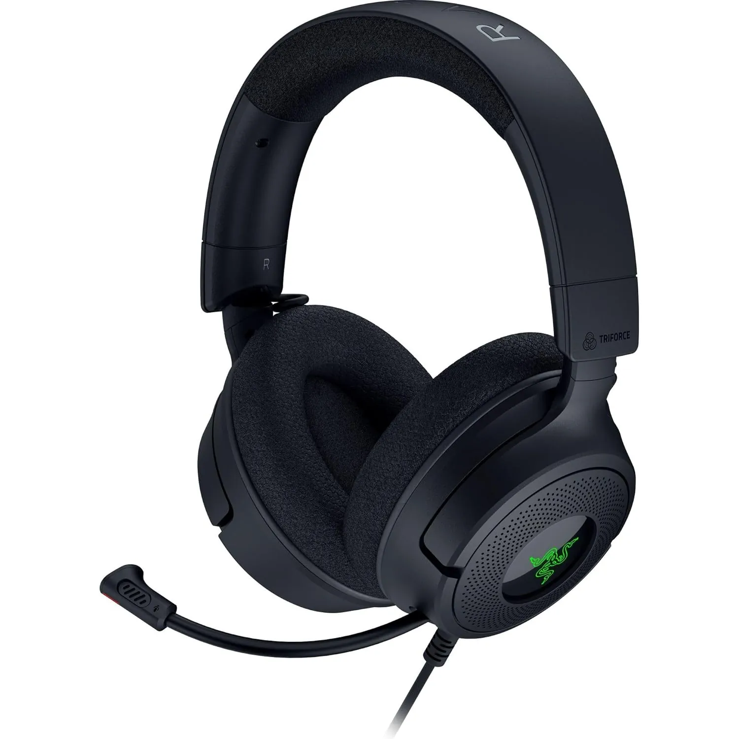 Audífonos Gamer Razer Kraken V4 X, 7.1, Micrófono retráctil, USB-C, Color Negro 3