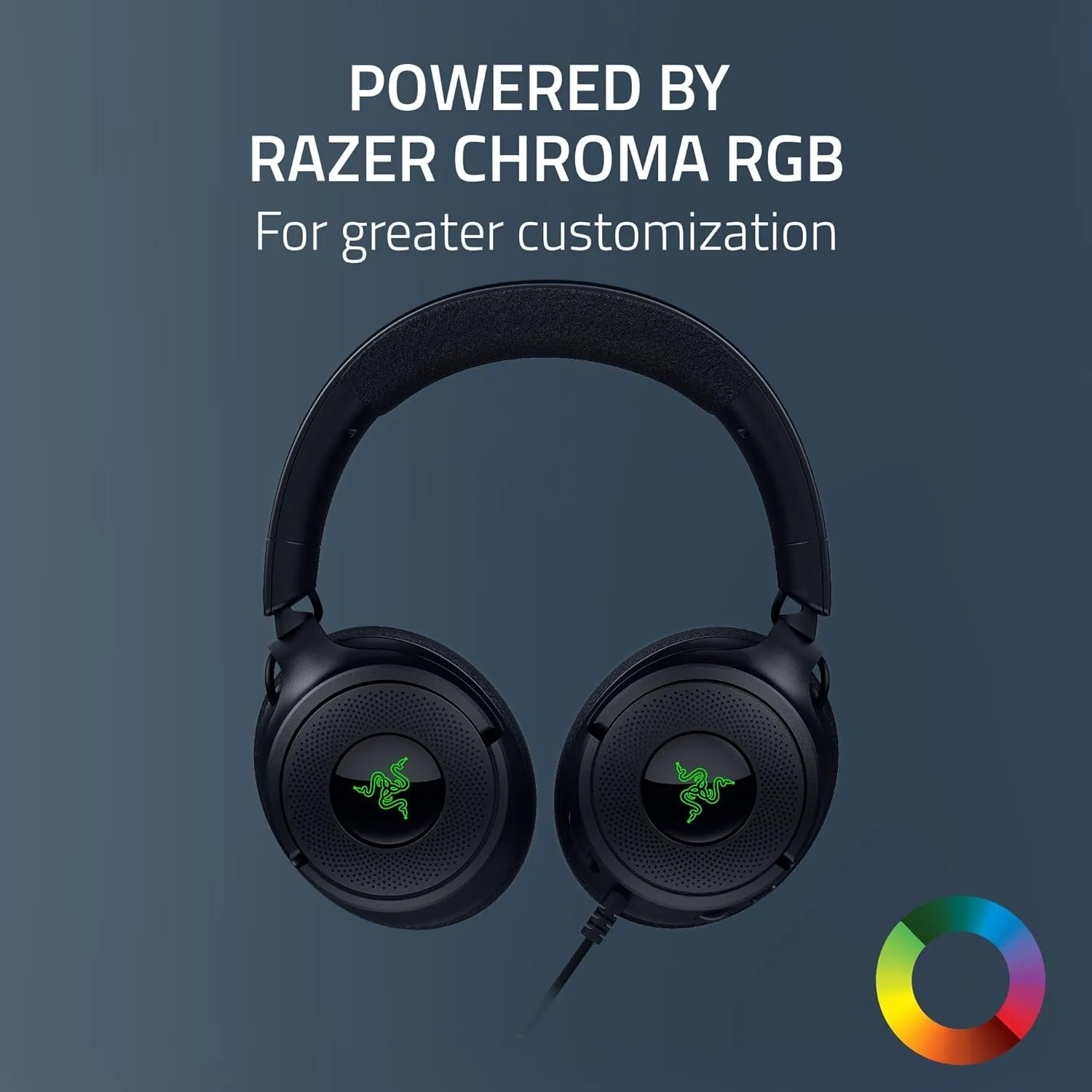 Audífonos Gamer Razer Kraken V4 X, 7.1, Micrófono retráctil, USB-C, Color Negro 9