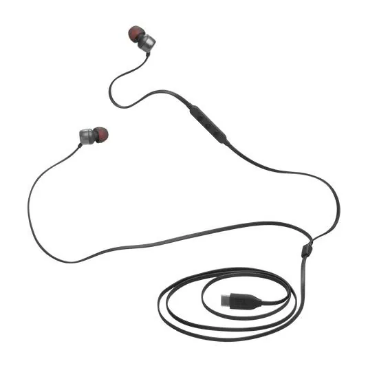 Auriculares JBL Tune 310C, In Ear con Pure Bass, USB-C, 3 botones, micrófono, Negro 5