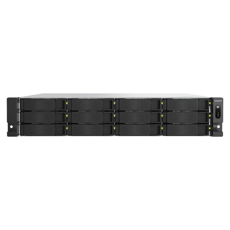 Qnap rack 12 bahias AMD Ryzen 8 core 32GB 3