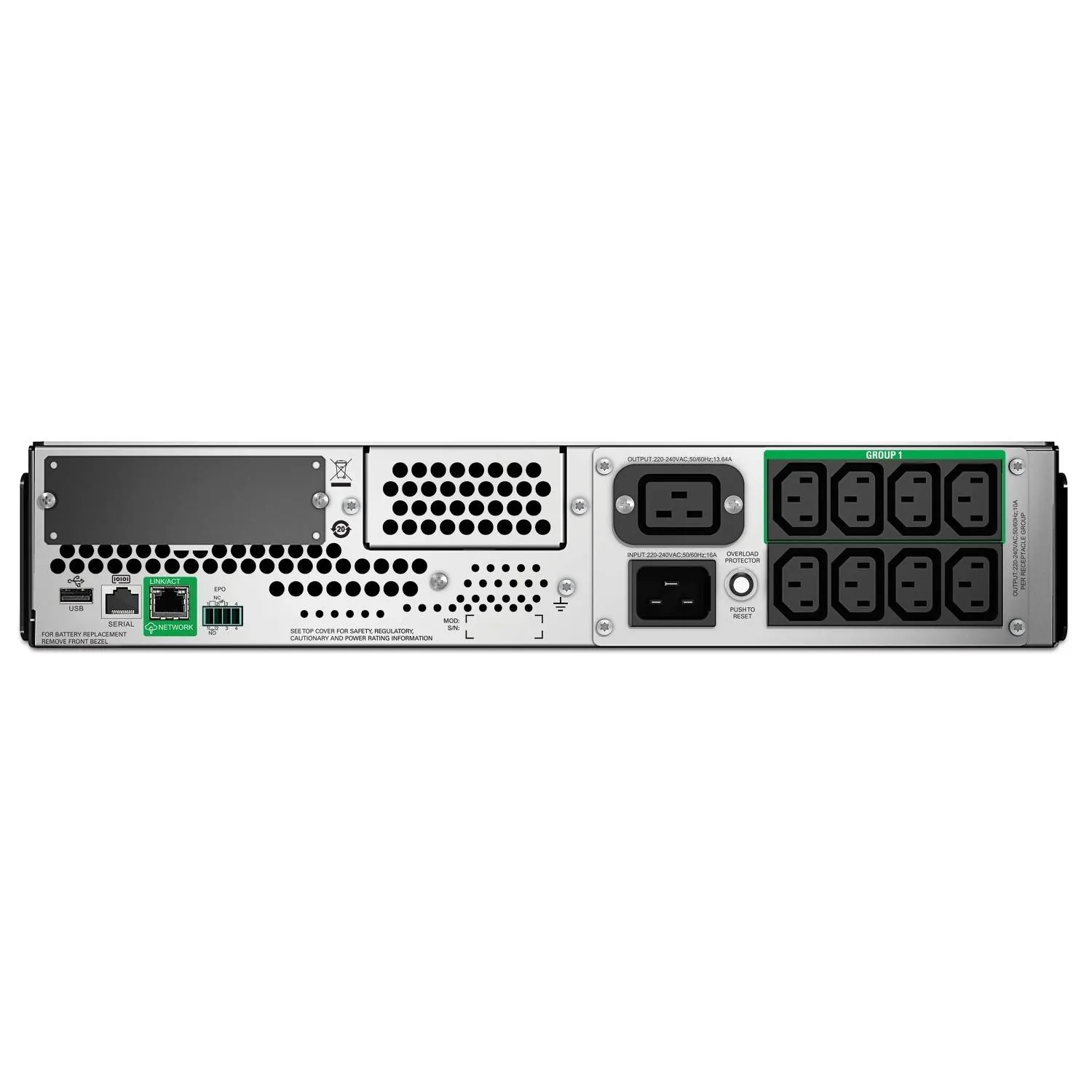 SAI Smart-UPS de APC de 3000 VA, LCD, RM 2U, 230V con SmartConnect 3