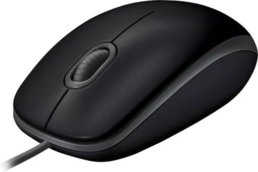 Mouse Logitech M110 SILENT, Tamaño Normal, Confortable, Wired, Click Silencioso, Black 2