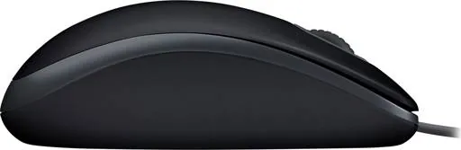 Mouse Logitech M110 SILENT, Tamaño Normal, Confortable, Wired, Click Silencioso, Black 3