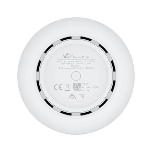 Router Ubiquiti UniFi Dream Router, WiFi 6, 4 Puertos, 2.4/5GHz, Almacenamiento 128GB, Blanco 5