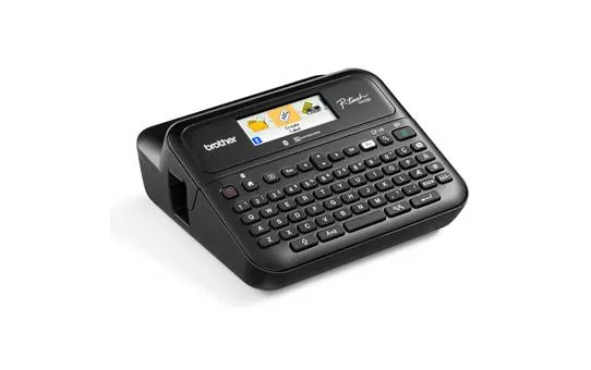 Rotuladora Electrónica Brother PT-D610BTV, Pantalla a color, teclado y conexión a PC y móvil 5