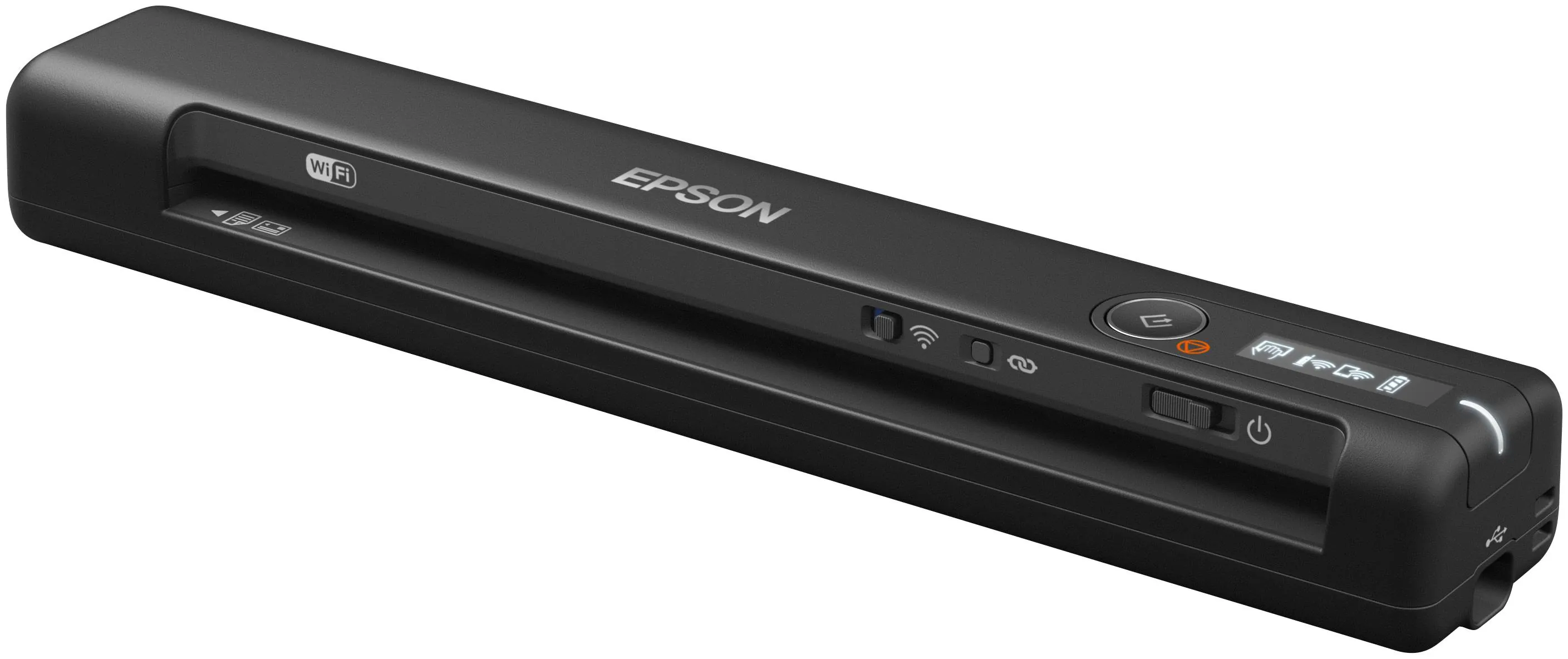 Escáner Portátil Epson WorkForce ES-60W, Digitalizador Inalámbrico Completamente Portátil 3