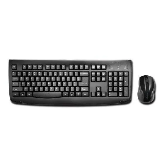 Kit Teclado y Mouse Kensington Pro Fit, Inalámbrico, Anti-Derrame, Negro 2