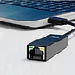 Adaptador USB 3.0 a RJ-45, 1 Gbps, Plug & Play, 17 cm, Xtech XTC-376 - Negro - Miniatura 2
