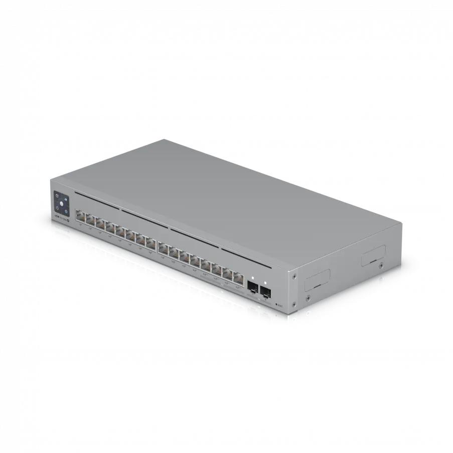Switch de Capa 3 con PoE para Redes Empresariales, Ubiquiti UniFi Switch Pro Max 16 PoE 2