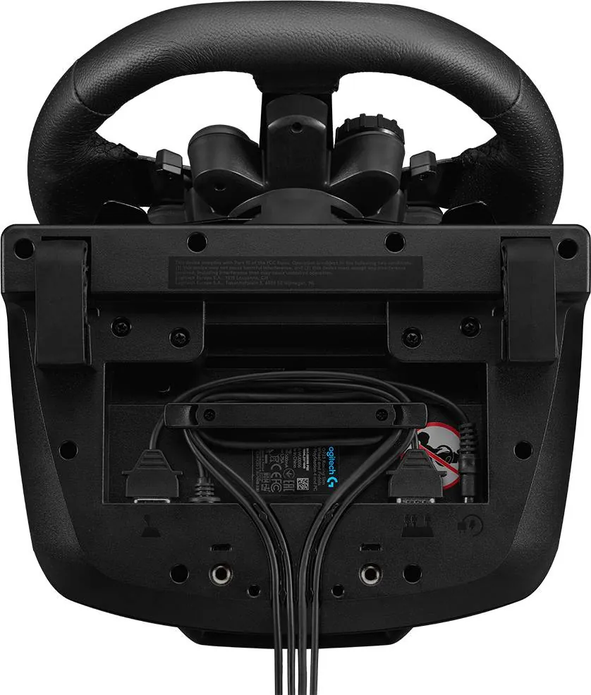 Volante Logitech G923 TRUEFORCE para Xbox One, Diseño Premium, Doble Embrague, Pedales incluidos 6