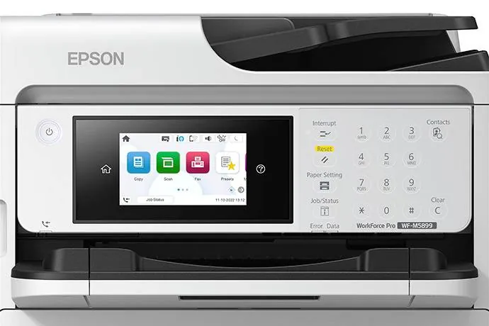 Impresora Multifuncional Tinta Monocromática, Epson WorkForce Pro WF-M5899 - 25 ppm, Dúplex, Wi-Fi 6