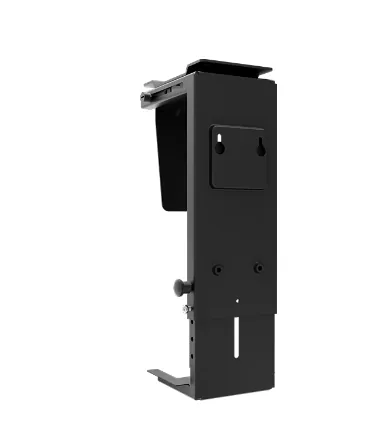 Soporte universal para PC/UPS color negro, montaje en muro o bajo el escritorio 2