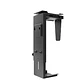 Soporte universal para PC/UPS color negro, montaje en muro o bajo el escritorio - Miniatura 3