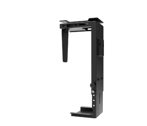 Soporte universal para PC/UPS color negro, montaje en muro o bajo el escritorio 6
